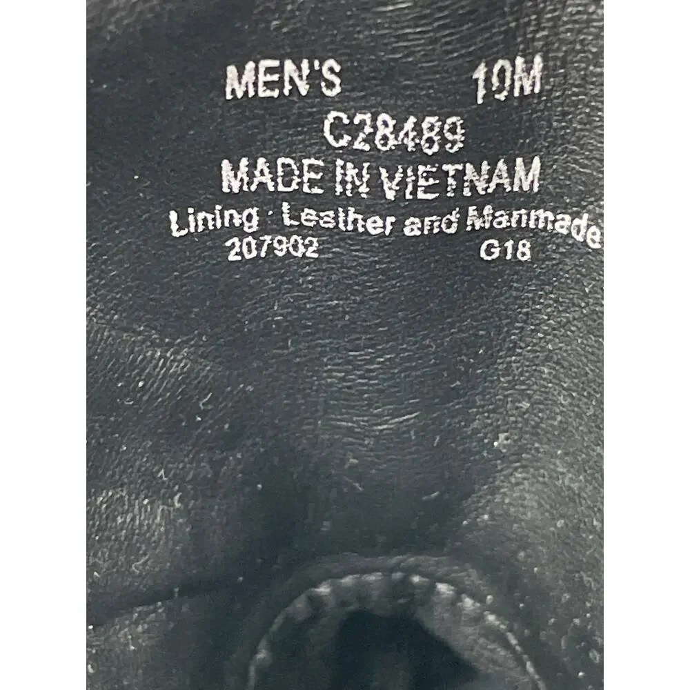 Cole Haan Zero Grand Explore Black Leather Lace Up Round Toe Hiking Boots Sz 10